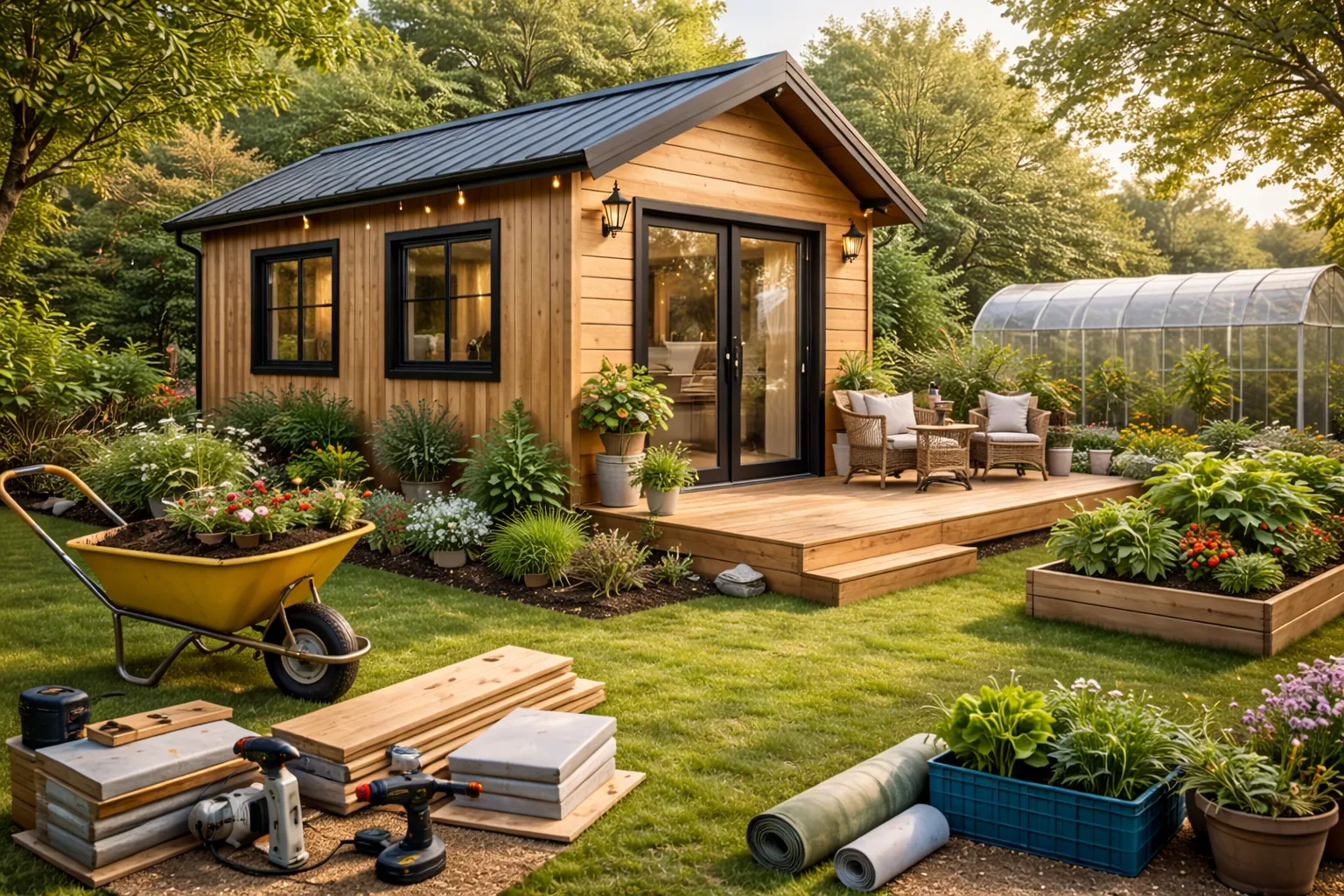 Tiny House & Hobi Bahçesi Kurulum Hizmetleri